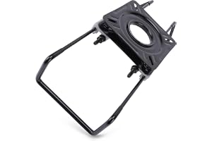 Dpofirs Clamp On Boat Seat Mount, Fäste för Båtstol, för Marin Användning | 360 rotationsjusterbar höjd multifunktionell båtsits vridbar basfäste med vridled för Jon båtkajak