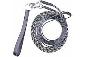 HKM – Corda in Pelle COB/Allenamento Draw Rein, Unisex, Rope Leather COB/Full