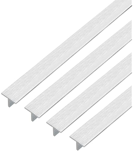 Profilo Alluminio TJ 80x50x4mm - Lunghezza 1m Per Edilizia E Fai-Da-Te