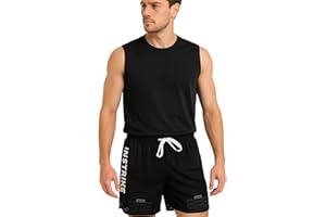 Instrike Loose Jock Short Senior - Tiefschutz mit Mesh Short Eishockey und Inlinehockey und Kampf Sport