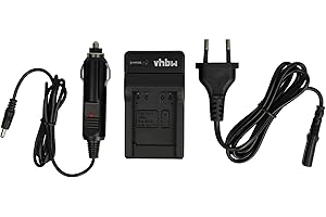 vhbw Ladegerät kompatibel mit Canon Powershot SX240 HS, SX260HS, SX260 HS, SX270 HS, SX280 HS, SX500 is, SX510H Kamera-Akku - Ladeschale