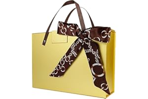 VISONDECO Gold Gift Box - 11x7.6x3.5 inch Large Gift Boxes with Lids, Gift Bxes for Presents, Bridesmaid Proposal, Wedding and Birthday.