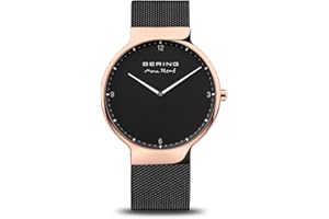 BERING Męski zegarek kwarcowy - kolekcja Max René ze stalą nierdzewną i szafirowym kryształem 15540-XXX