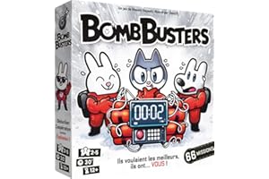 Asmodee | Bomb Busters | FR | Cocktail Games | 12+ | 2-5 Spieler | 30-60 Minuten | Familienspiel | kooperatives Gesellschaftsspiel | Erwachsene & Kinder | Entschärfen der Bombe im Team | Strategie