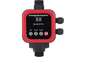 SPACNANA Controller Pompa Intelligente 2,2 KW, Controller Interruttore Pompa con Display Digitale 220 V per Uso Domestico, Giardino, Industriale