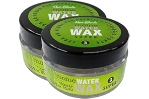 GENERICO Cera Ad Acqua Capelli Moine Water Wox Super Fissaggio Forte 150 Ml (2 Unità)