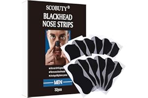 SCOBUTY Mitesser Strips,Nosestripes Mitesser, Pore Strips, Anti Mitesser Nasenstrips,Entfernen Mitesser und Unreinheiten,Pore Strips for Blackheads, Plus Werkzeug zum Entfernen von Mitessern,32 Pieces