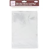 Save 15% - Anita's Tall Card Bag 115 X 225mm Clear Pack 50