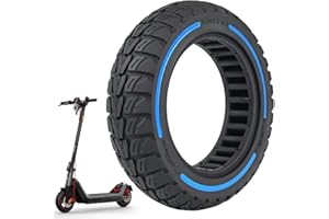 VOLOHAS 9.5 x 2.5-6.1 Solid Rubber Tyres, 9.5 Inch Solid Tyres for NIU KQi3 Sport/Pro/Max Electric Scooter, Front or Rear Replacement Tyres, Solid Tyres, Honeycomb Tyres, Non-Slip Puncture-proof