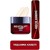 L'Oreal Paris Revitalift Lazer Yoğun Yaşlanma Karşıtı Gece Bakım Kremi (50 ml)
