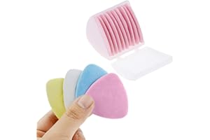 LOHAS SELECT Tailors Chalk Triangle Tailor's Fabric Marker Chalk-Triangle Chalks for Tailoring, Sewing, Quilting, Crafting, Notions, Sewing Notions & Accessories 10 Pieces(Red)