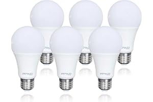 Sigmaled lighting - Lampadina LED E27 12W (equivalente a 90W) - 1150 lumen - Luce naturale 4000K - Attacco grande - Lampada led Bulbo A60-6 PEZZI