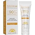 SUN Protect & Moisture Sun Lotion Cream with SPF90 (40g), Moisturising Suncream with SPF90, Advanced Sunscreen Protection, Reduces Risk of Sun Allergies for Outdoor
