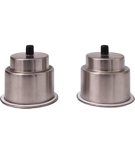 Porte-gobelet Encastré En Acier Inoxydable Noir - Pour Bateau, Camping-car, Camion