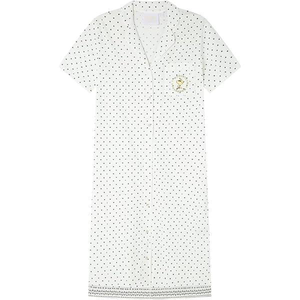 Ropa De Dormir Divertida Camisón Corto Women'secret Con Licencia Snoopy - Diseño Happy Snoopy, Cómodo Y Divertido Para Dormir Camisones Mujer