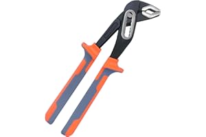 Sharp-tec Water Pump Pliers 250mm, Quick Adjustable Pipe Grips Plumbers Pliers, Slip Joint Pliers Plumbing Wrench, Tongue and Groove Pliers with Large Jaw Capacity and Non Slip Handle