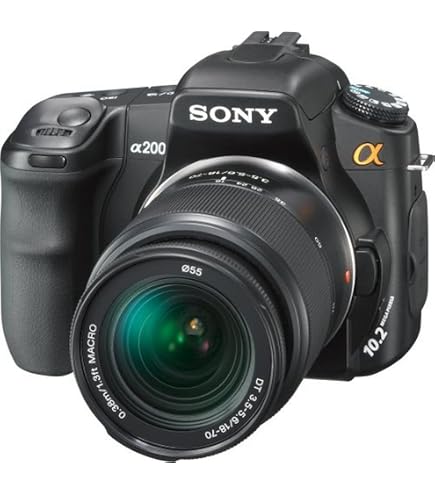 Sony Alpha DSLR-A100K Camera with 18-70mm f/3.5-5.6 Lens: Amazon