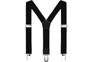 DonDon Bretelles pour enfant garçon 2 cm fin longueur réglable pour une hauteur de 80 cm jusqu´à 110 cm, de 1 à 5 ans