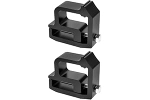ULTECHNOVO Truck Topper Clamps 2 Pack Mounting Clamps Truck Cap, Bed and Canopy Bed Topper Clamp Mounting Cap