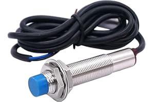 Taiss /1PCS M12 4mm sensor DC 5V NPN NO (normalmente abierto) cilindro inductivo sensor de proximidad voltaje de trabajo 5VDC especial para MCU LJ12A3-4-Z/BX-5V