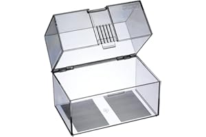 Herlitz 1907021 Boîte de Rangement pour 300 cartes A7 en plastique Transparent