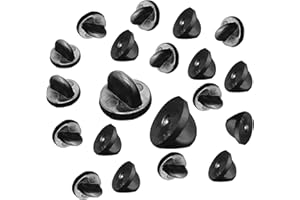 ALLWYOU 20 Pcs Rubber Pin Badge Backs,Butterfly Clutch Pin Backs Replacement Uniform Locking Pin Backings for Brooches,Hat Clothing Accessories,Jewelry,Lapel Pins,Tie Tack Pins Keepers