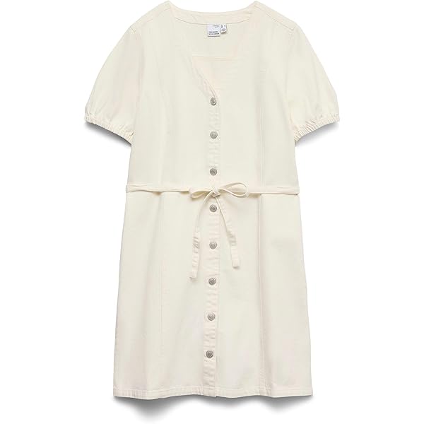 VERO MODA Vmmelaney Queeny Ls Shirt Wvn Noos Ladies Shirt, Overcast/Detail: melange, M