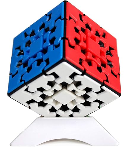 Oostifun MoYu MoFang JiaoShi Meilong KuiLei Cube Cubing Classroom Meilong Puppet Puzzle Cube Multi Color avec Un trépied Cube (Style-2