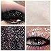 Glitter Eyes Duo Set 9 - Black& Clear Holographic Eye Shadow Fixing gel Long Lasting