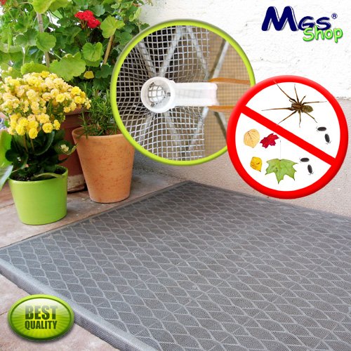 Lichtschachtabdeckung Lichtschachtschutz Abdeckgitter aus Fiberglas 150 x100 cm