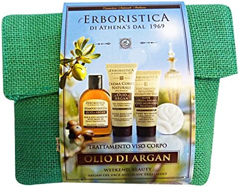 ERBORISTICA Cofanetto WEEKEND Argan Viso+Corpo+Shampoo + Sapone Gift package