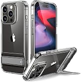 ESR iPhone 15 Pro Max i&ccedil;in Kılıf, Metal Kickstand Kılıf, 3 Stand Modu, Askeri Sınıf D&uuml;şme Koruması, Kablosuz Şarjı Destekler,