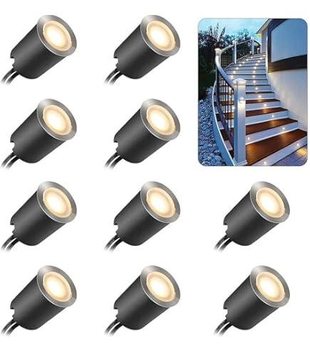 LIGHTME LED inbouwlamp Aqua Plano IP44 zwart