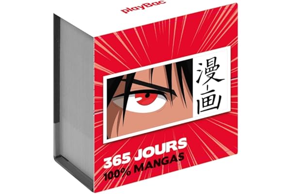 Mini calendrier - 365 jours 100 % mangas