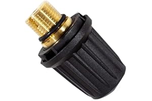 WIIYENA Bouchon de sécurité pour nettoyeur vapeur Karcher 4.590-105.0 en laiton avec joint torique 6.363-279.0 pour série SC1 SC2 SC3 Accessoire pièce de rechange (1 paquet)