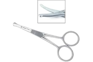 BeautyTrack professionale Pet Dog Grooming forbici diritte cesoie strumento durevole 10,2 cm in acciaio INOX