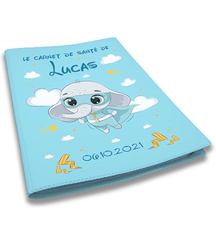 le protège carnet de santé personnalisable, le cadeau de naissance le protège carnet de santé personnalisable, le cadeau de naissance