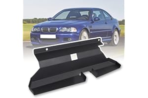 JESTOP Pelle d'admission d'air, 2 systèmes d'aspiration d'air froid dynamiques pour BMW 323i 325i 328i 330i M52 M54 E46 M3 20012006, augmentation de la puissance et amélioration de la réponse des