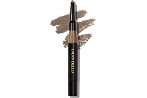 LAURA GELLER BEAUTY LAURA GELLER NEW YORK Sculpt-n-Stay Waterproof Brow Pencil & Gel (Taupe) - Precision 2-in-1 Waterproof Eyebrow Pencil for Perfectly Sculpted Brows