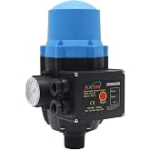 KATSU Automatic Water Pump Pressure Control Switch, Electronic Adjustable Upper and Lower Pressure Controller, for Vortex and