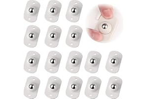 HDKAJL 16 Piezas Ruedas para Electrodomesticos Pequeños, Ruedas Pequeñas, Mini Ruedas Adhesivas Giratorias, para Mover Todo Tipo De Muebles Marcha Suave, Poco Ruido, Gran Capacidad de Carga.