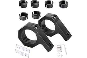 WANYIG Arbeitsleuchten Halterung Universal, Rohr Klemme, Scheinwerfer Halterung Klemmhalterung Light Bar Mount Bracket (25MM/ 35MM/ 45MM/ 50MM)