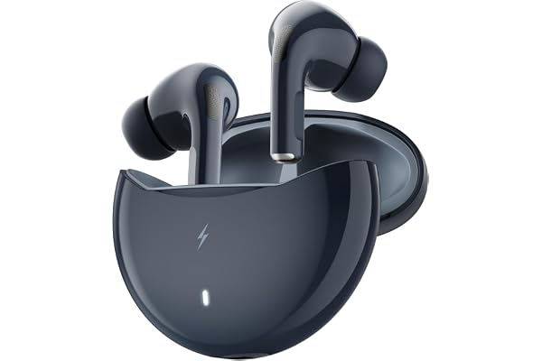 Fire-Boltt Aero TWS Earbuds Custom EQ, Wireless Bluetooth 5.4, Music & App Support, 50H Playtime, Fast Charging Case, 50ms Lo