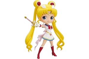 Banpresto Figura Q Posket Pretty Guardian Sailor Moon Eternal The Movie - Super Sailor Moon -Moon Kaleidoscope Version, Multicolor, BP17563