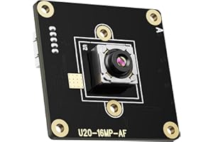 InnoMaker Caméra USB2.0 UVC 16MP (4656x3496) à AutoFocus par Détection de Phase, Capteur HDR IMX298 1/2.8", Plug & Play pour PC, Raspberry Pi, Jetson Nano SBCs, Windows, Linux, Android, Mac OS