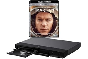 Sony UBP-X700 MULTIREGION Blu-ray Player Bundle with The Martian Ultra HD 4K Blu-ray Disc