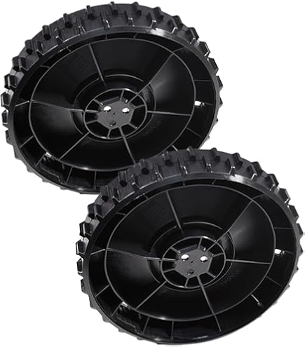 NEUF Paire De Roues Robot De Tonte Husqvarna 220AC 230ACX - Jardin