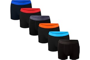 Bonjour® Boys Boxer Shorts (6 & 12 Pack) Cotton Designer Trunk Boxers Underwear (5 yrs - 13 yrs)