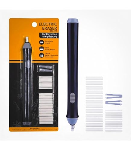 AGARO Electric Eraser ER2498, 2.3mm & 5mm Eraser, Automatic