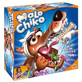 Splash Toys- Malo Chiko – Jeu De Société pour Enfants – Jeu Rigolo d&rsquo;action Et D&rsquo;Adresse – pour Passer Un Bon Moment en Famille – A Partir De 4 Ans
